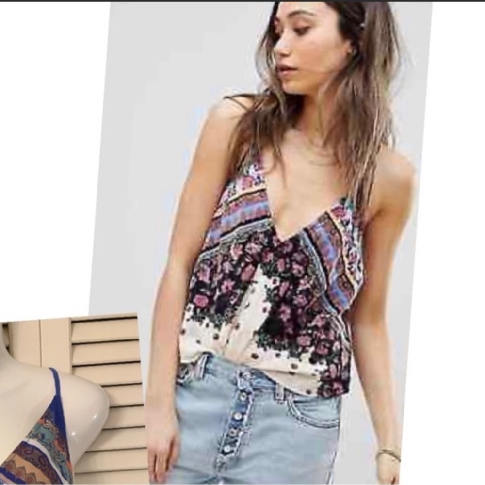 Free People Shea boho tank